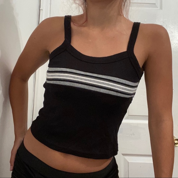 Vintage Tops - Vintage 90s skater sweater cropped tank top Vintage Tops - Vintage 90s skater sweater cropped tank top